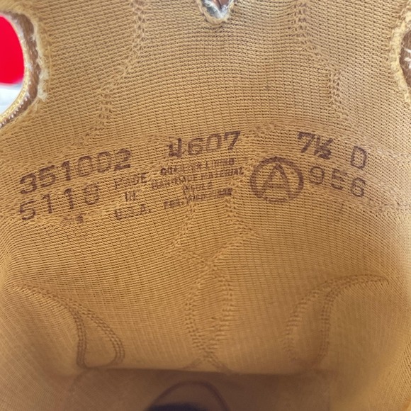 ACME Western Cowboy Boots Women 7.5 D Brown Leather Fringe Rope Stacked Heel USA - Picture 4 of 14